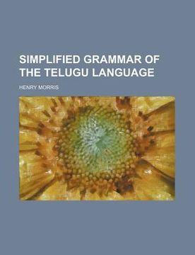 portada simplified grammar of the telugu language