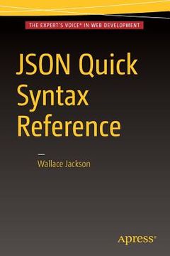 portada JSON Quick Syntax Reference (in English)