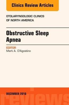 portada 49: Obstructive Sleep Apnea, An Issue of Otolaryngologic Clinics of North America, 1e (The Clinics: Surgery)