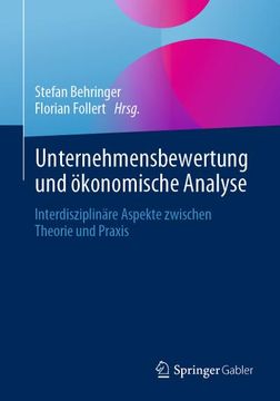 portada Unternehmensbewertung und Ökonomische Analyse (en Alemán)
