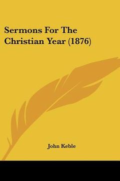 portada sermons for the christian year (1876) (en Inglés)