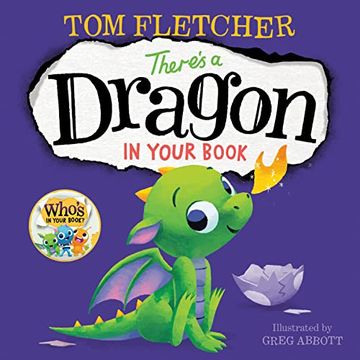portada There's a Dragon in Your Book (Who's in Your Book? ) (en Inglés)