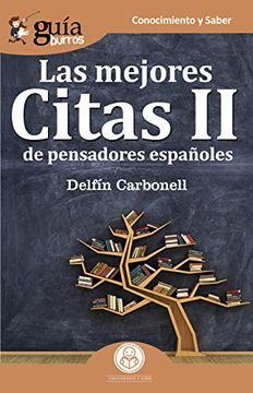 portada Guíaburros las Mejores Citas ii: De Pensadores Españoles: 73 (in Spanish)