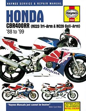portada Honda CBR400RR Fours Motorcycle Repair Manual