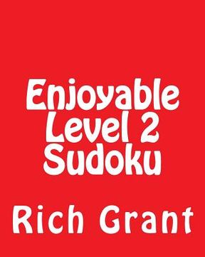 portada Enjoyable Level 2 Sudoku: A Collection of Large Print Sudoku Puzzles (en Inglés)