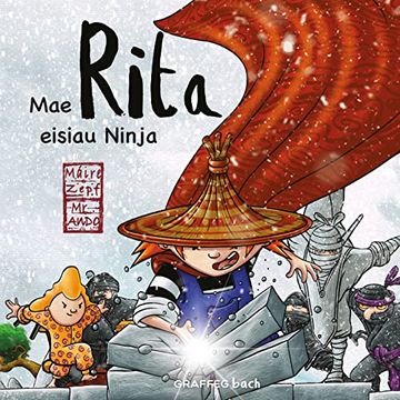 portada Mae Rita Eisiau Ninja: 3 (en Galés)