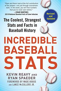 portada Incredible Baseball Stats: The Coolest, Strangest Stats and Facts in Baseball History (in English)