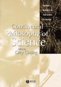 portada continental philosophy of science (en Inglés)