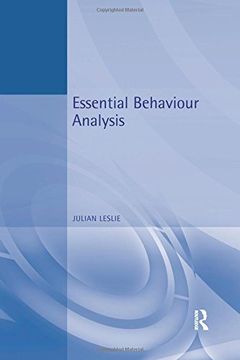 portada Essential Behaviour Analysis (Essential Psychology) (en Inglés)