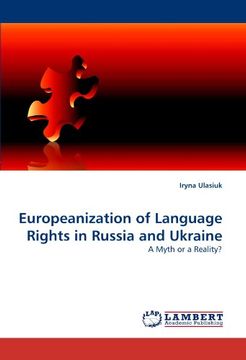 portada europeanization of language rights in russia and ukraine (en Inglés)