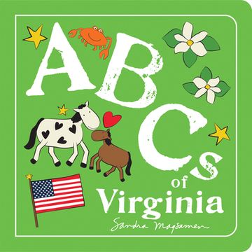 portada Abcs of Virginia: An Alphabet Book of Love, Family, and Togetherness (Abcs Regional) 