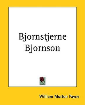 portada bjornstjerne bjornson (en Inglés)