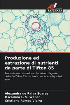 portada Produzione ed estrazione di nutrienti da parte di Tifton 85 (en Italiano)
