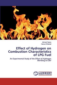 portada Effect of Hydrogen on Combustion Characteristics of LPG Fuel (en Inglés)
