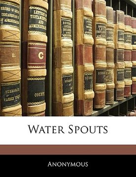 portada water spouts (in English)