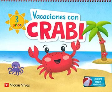 portada Vacaciones con Crabi (3 Años) (in Spanish)