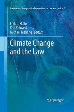 portada Climate Change and the Law (en Inglés)