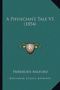 portada a physician's tale v1 (1854)