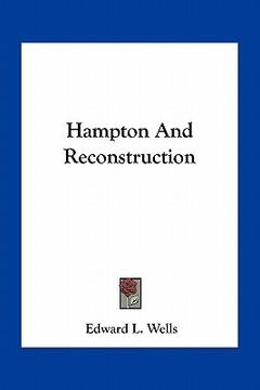 portada hampton and reconstruction (en Inglés)