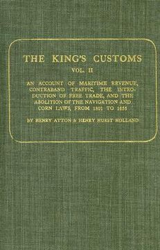 portada kings customs: an account of maritime revenue and conraband traffic (en Inglés)