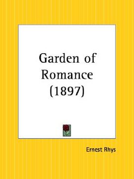 portada garden of romance (en Inglés)