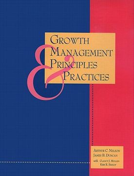portada growth management principles and practices (en Inglés)