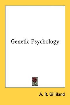 portada genetic psychology (en Inglés)