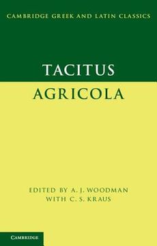 portada Tacitus: Agricola (Cambridge Greek and Latin Classics) (in English)