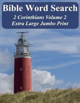 portada Bible Word Search 2 Corinthians Volume 2: King James Version Extra Large Jumbo Print (in English)