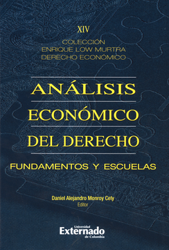 portada ANALISIS ECONOMICO DEL DERECHO FUNDAMENTOS Y ESCUELAS (in Spanish)