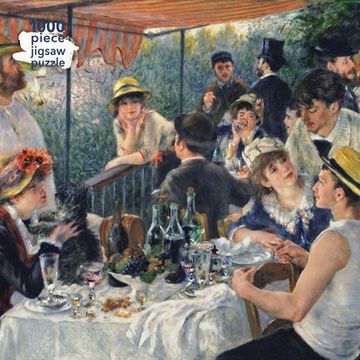 portada Adult Jigsaw Puzzle Pierre Auguste Renoir: Luncheon of the Boating Party: 1000-Piece Jigsaw Puzzles (in English)