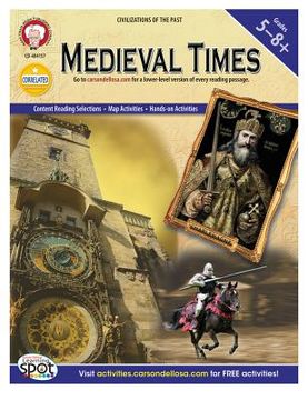portada Medieval Times, Grades 5-8+ (en Inglés)