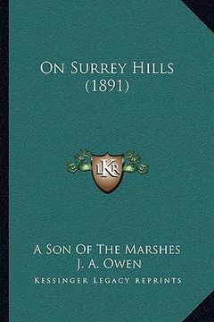 portada on surrey hills (1891) (en Inglés)