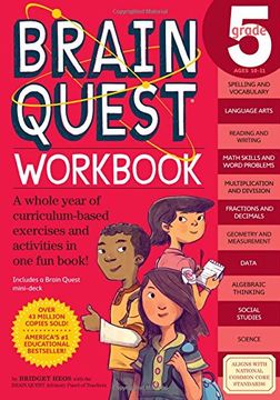 portada Brain Quest Workbook: Grade 5
