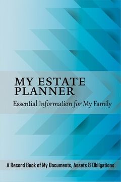 portada My Estate Planner: Essential Information for My Family (in English)