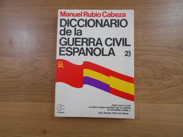 portada Diccionario de la Guerra Civil Española (t. 2)