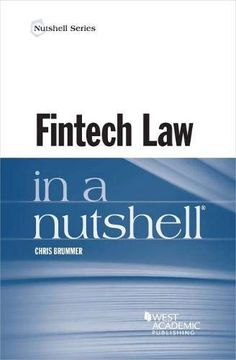 portada Fintech law in a Nutshell (Nutshell Series) (en Inglés)