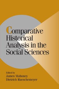 portada Comparative Historical Analysis in the Social Sciences (Cambridge Studies in Comparative Politics) (en Inglés)