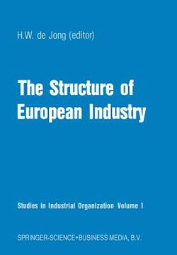portada The Structure of European Industry (in English)