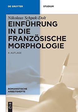 portada Einführung in die Französische Morphologie (en Alemán)