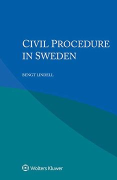 portada Civil Procedure in Sweden (en Inglés)