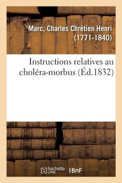 portada Instructions Relatives Au Choléra-Morbus (en Francés)