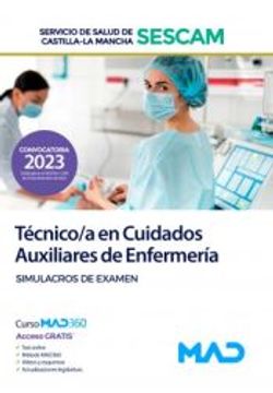 portada Tecnico/A en Cuidados Auxiliares de Enfermeria. Servicio de Salud de Castilla-La Mancha (Sescam)