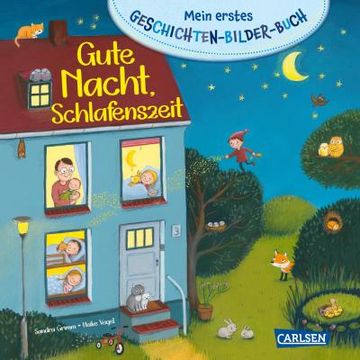 portada Mein Erstes Geschichten-Bilder-Buch: Gute Nacht, Schlafenszeit (en Alemán)