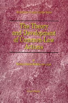 portada the theory and development of common-law actions