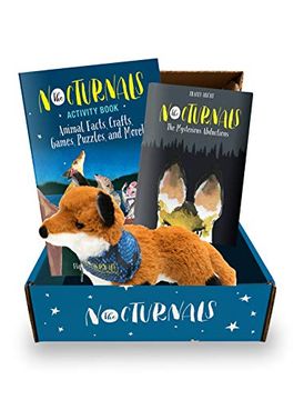 portada Fabled Films Press the Nocturnals Adventure Activity Box: Chapter Book, Plush toy and Activity Book