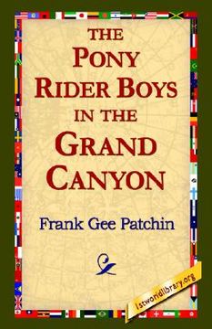 portada the pony rider boys in the grand canyon (en Inglés)