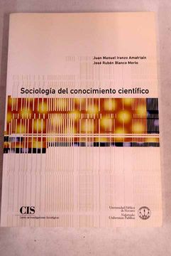 portada Sociología del conocimiento científico