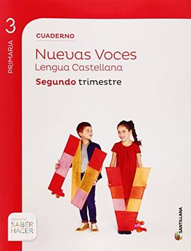 portada Cuaderno Nuevas Voces - Lengua Castellana 3 - 2° Trimestre