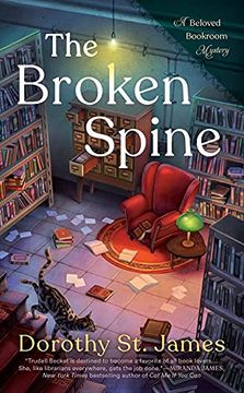 portada The Broken Spine (a Beloved Bookroom Mystery) (in English)